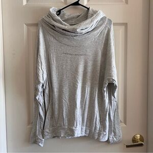 Good hYOUman gray graphic sweatshirt